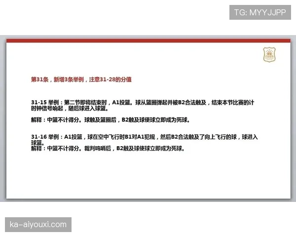 官方篮球规则关于投篮动作判定的详细解析